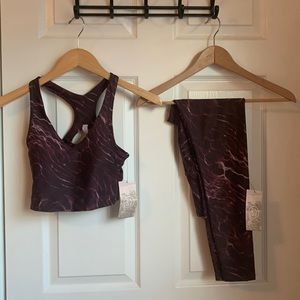 Sage collective workout SET NWT XS